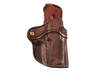 1791 Gunleather ORPDH24SSBRR BH2.4S Optic Ready OWB Open Top 2.4S Signature Brown Leather Paddle Fits FN 509/H&K VP9SK