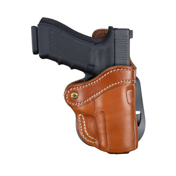 1791 Gunleather ORPDH24SBRR BH2.4 Optic Ready OWB 2.4 Signature Brown Leather Paddle Fits Walther PPQSig P320Springfield XDM UPC: 816161029800