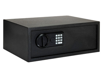 SnapSafe 75435 Keypad Safe XL Keypad/Key Entry Black Steel 20.50" x 14.80" x 8