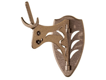 Skullhooker SKHLHASSYBRN Little Hooker Small/Mid-Size European Game Robust Brown Steel