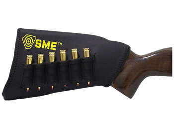 SME SMERSRSL Stock Riser with Shell Loop Black Neoprene