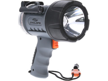 Cyclops CYC700WP Hand Held 350/700 Lumens Red/Clear Cree XM LED Black/Gray ABS Polymer