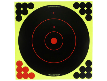 Birchwood Casey TDSNC1225PK Target Dispenser Adhesive Paper 12" Bullseye Includes Pasters 25 Per Pack