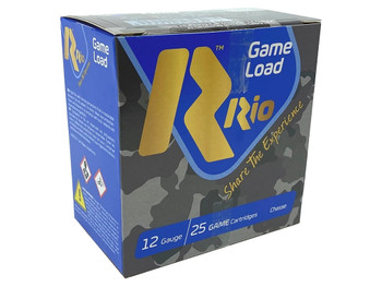 Rio Ammunition TGHV3675 Game Load High Velocity 12Gauge 2.75" 1 1/4oz 7.5Shot 25 Per Box/10 Case