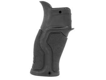 FAB Defense FXGRADUSB Gradus Ergonomic AR Style Black Polymer w/Rubber Overmold, Fits AR/AK