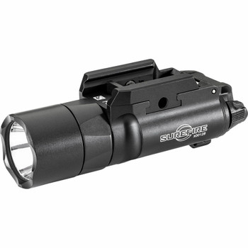 SureFire X300TB X300TB Turbo Handgun 650 Lumens Output White LED Light 514 Meters Beam UniversalPicatinny Thumb Screw Rail Mount Mount Black Anodized Aluminum UPC: 084871331616