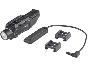 Streamlight 69453 TLR-2 RM w/Laser Black Aluminum, 1000 Lumens White LED Bulb/Green Laser, 297 Meters Beam, Picatinny Rail Mount