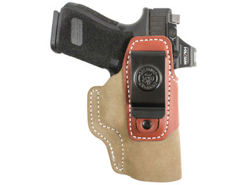 DeSantis Gunhide 215NJ8JZ0 Transit IWB Natural Kydex/Leather Belt Clip Sig Sauer P365 Ambidextrous