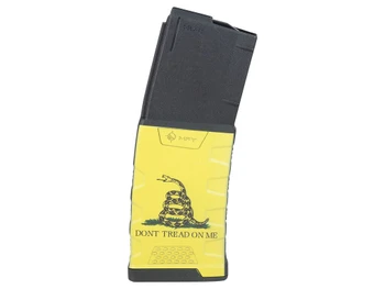 Mission First Tactical EXDPM556GF Extreme Duty 30rd 223 Rem/5.56x45mm Fits AR-15/M4 Black w/ Gadsden Flag Polymer