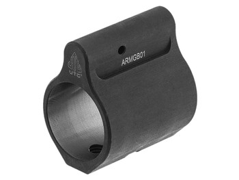 Leapers MNTARMGB01 Micro Gas Block .750" Phosphate Steel 1.15