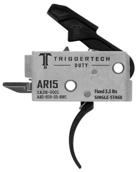 TriggerTech AH0SDB55NNC Duty MilSpec SingleStage Curved Fits AR15 UPC: 885768003483