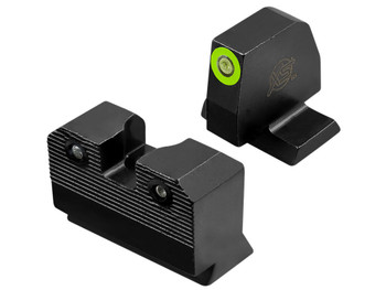 XS Sights SWR205P6G R3D 2.0 Night Sight Set Green Tritium Front/ Black Oxide Frame, Fits S&W M&P 2.0 OR Full Size & Compact