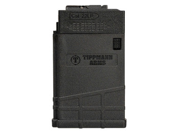 Tippmann Arms A201065 M4-22 10rd Low Profile 22 LR, Black Steel