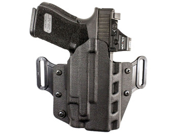 DeSantis Gunhide 195KA6VZ0 Veiled Partner OWB Black Glock 19/23/32/45 Ambidextrous
