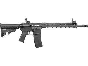 Tippmann Arms A101032 M4 Elite MSR 22 LR 25+1 16" Black Parkerized Threaded Barrel, Matte Black Aluminum Receiver w/Picatinny Rail, M-LOK Handguard, Black Adj CAR15 Polymer Stock, Black Gen2 Grip, Rig