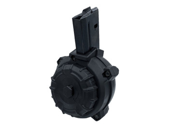 ProMag DRMA108 50rd Drum 6.8 SPC Fits AR-15 Black DuPont Zytel Polymer