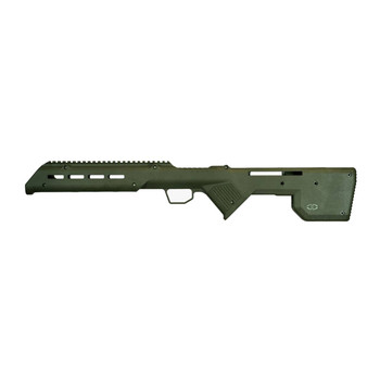 Desert Tech TRK22GRN TREK22 Rifle Chassis OD Green Synthetic Fixed Bullpup Fits Ruger 1022 26.75 OAL UPC: 813865027019