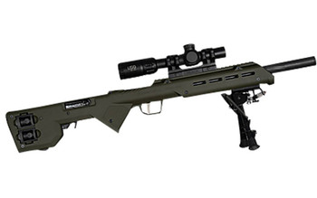 Desert Tech TRK22GRN TREK22 Rifle Chassis OD Green Synthetic Fixed Bullpup Fits Ruger 1022 26.75 OAL UPC: 813865027019
