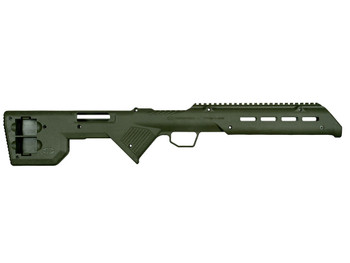 Desert Tech TRK22GRN TREK-22 Rifle Chassis OD Green Synthetic, Fixed Bullpup, Fits Ruger 10/22, 26.75" OAL