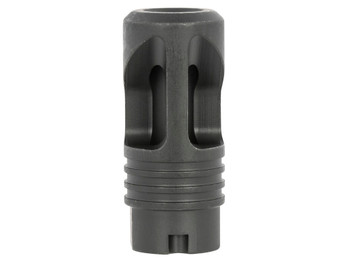 LBE Unlimited AK47-DP Dual Port Flash Hider Black with 14x1 LH Threads AK-Platform