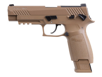 Sig Sauer Airguns AIRM17177 P320-M17 Air Pistol CO2 177 Pellet 20+1 4.70" Coyote Polymer Grips