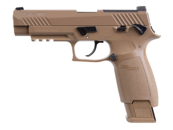 Sig Sauer Airguns AIRM17177 P320-M17 Air Pistol CO2 177 Pellet 20+1 4.70" Coyote Polymer Grips