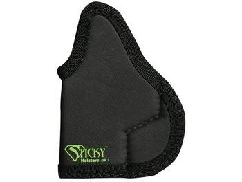 Sticky Holsters OR1 OR-1 Black/Green Latex Free Rubber Fits Sig P938/Kimber Micro 9 Ambidextrous