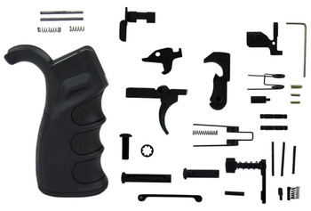TacFire LPK02USAB Lower Parts Kit  AR15 Black PGARB Grip Black UPC: 811261026957