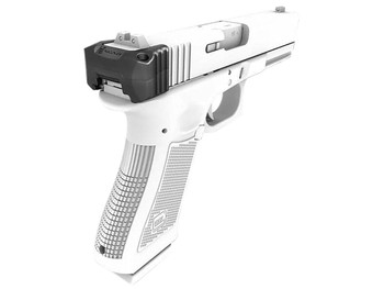 Recover Tactical GCH4301 Upper Charging Handle Compatible w/Glock 43, Black Polymer, Ambidextrous