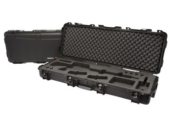 Nanuk 990AR01 990 Black Polymer w/ Foam Padding Lockable Latches & Wheels