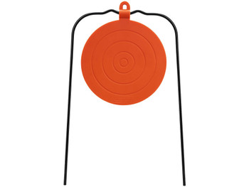 Champion Targets 40867 Gong Champion Centerfire Hanging Metal Target/ Black/Orange