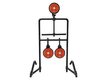 Champion Targets 40870 Gong Auto Reset Handgun Black/Orange Standing 3 Targets