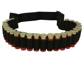 Hunters Specialties 00680 Shotgun Shell Belt Black Nylon 25 Shotshells Waist Mount