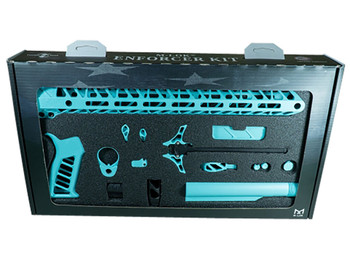 Timber Creek Outdoors TCOEKRE Enforcer Complete Build Kit Robin's Egg Blue for AR-15