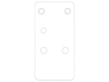 Beretta USA EUS03063 APX A1 Carry Optic Plate Black, Fits Beretta APX A1 Carry, Holosun K Series Pattern Footprint Mount