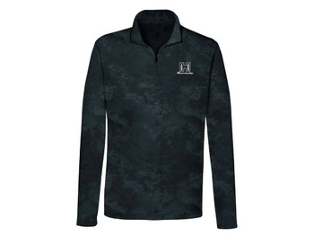 Hornady 99597XXXL Performance 3XL Black Long Sleeve 1/4 Zip, Polyester/Spandex