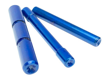 Cross Armory CRGPSBL 3 Pin Set Dimpled Compatible w/Glock Gen1-3 Blue Steel
