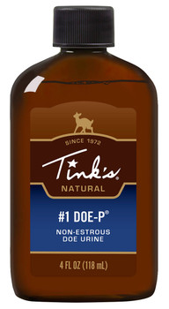 Tinks W6216 1 DoeP Deer Attractant Doe Urine Scent Plastic 4 oz Bottle UPC: 049818213189 Tinks W6216 1 DoeP Deer Attractant Doe Urine Scent Plastic 4 oz Bottle UPC: 049818213189