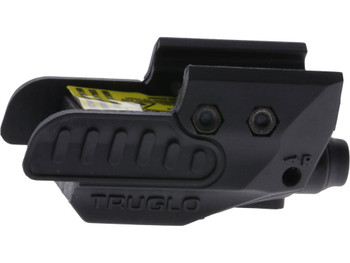 TruGlo TG7620G Sight Line Black/Green Laser 5.0 mW Output, 520nM Wavelength, Picatinny/Weaver Mount