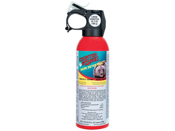 Counter Assault 15067027 Bear Spray Capsaicin Range 32 ft-7 Seconds/40 ft-8 Seconds 8.10 oz/10.20 oz Includes 2 Holsters