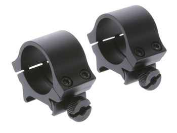 TruGlo TGTG8961B1 Lightweight Scope Rings Matte Black 1" Medium