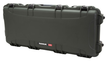 Nanuk 985TAK6 985 Takedown Case made of Waterproof Resin with Olive Finish Foam Padding  Lockable Latches for Rifles 36.63 L x 14.50 W x 6 H Interior Dimensions UPC: 666365023131