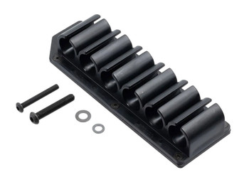 Wilson Combat SGSSU6 SideSaddle Rem 870/1100/1187 6rd Black Polymer w/Aluminum Mounting Plate