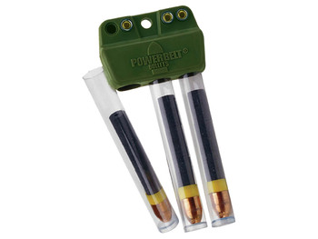 PowerBelt Bullets AC1501 SpeedClip Loader 50 Cal Green Plastic Capacity 3
