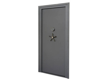 SnapSafe 75421 Vault Door Premium Dark Gray 81" High 12 Gauge Steel