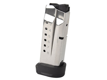 Ed Brown RMPMAG8SHIELD M&P 8rd Extended 9mm Luger Fit S&W M&P Shield Stainless Steel
