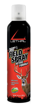 Lethal 9717B6710A Field Spray  Odor Eliminator Odorless Scent 10.50 oz Aerosol UPC: 732109407014