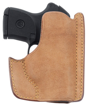 Galco PH652 Front Pocket  Natural Horsehide Fits Springfield XDSTaurus 709 SlimRuger Max9FN 503 Ambidextrous UPC: 601299024861