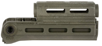 FAB Defense FXVANAKG Vanguard Handguard for AK47 AK74 AKM MLok Rail System 6.41 OAL OD Green Polymer UPC: 7290111585944