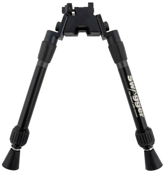 Swagger SWAGBPSEA12 Sea12 Extreme Angle Bipod with Black Finish Picatinny Attachment  912 Vertical Adjustment UPC: 857925007245